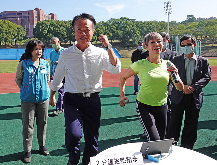 嘉義縣推動運動科技「遊戲化尋訪踩點競賽」　首站中正大學開跑