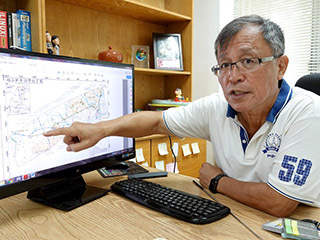 從土壤液化推論　中正大學地震所石瑞銓研究證實梅山斷層往西延伸可能