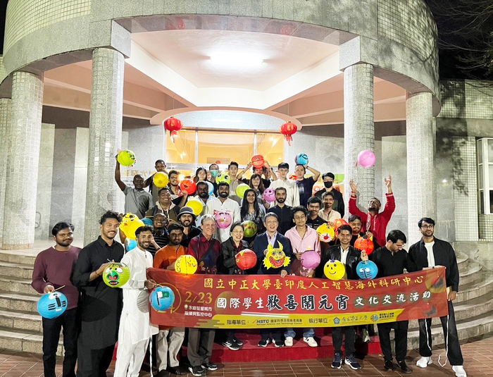 Celebrating Lantern Festival at Chung Cheng University's Taiwan-India AI Center: Igniting New Sparks of International Exchange