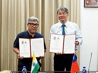 中正大學跨國與印度南亞竹子基金會簽約　促在地竹產業推上國際