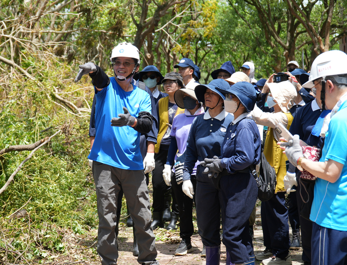 Hand in Hand: Tzu Chi Volunteers and CCU Unite to Restore the Campus and Rebuild a Resilient Future