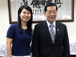高雄市中正大學校友會邀約「華人神探」李昌鈺　暢談其鑑識人生