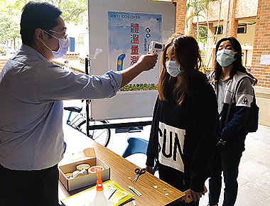 中正大學全校動員迎開學　防疫措施再升級