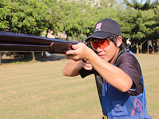 定向飛靶神射手 台灣紀錄保持人蔡亦軒圖片
