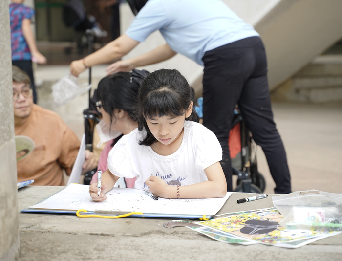 用畫筆認識中正　親子寫生比賽溫馨登場