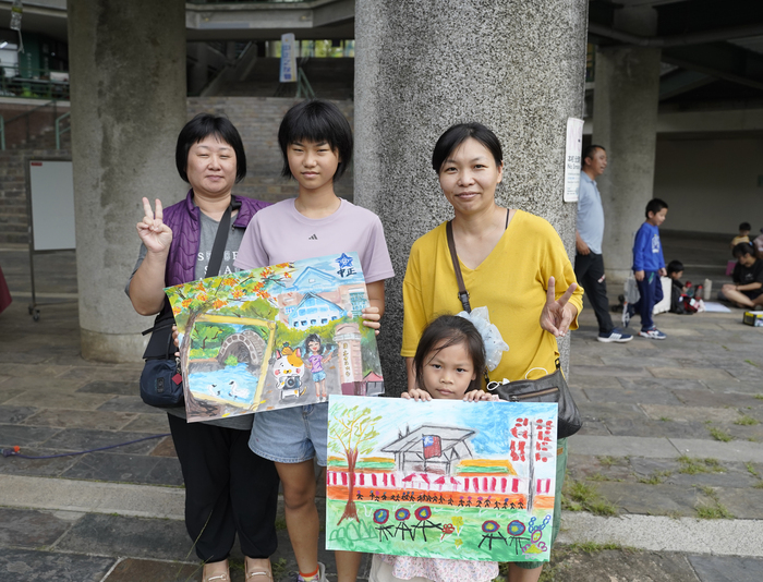 用畫筆認識中正　親子寫生比賽溫馨登場