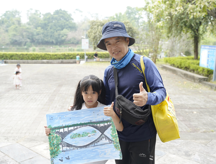 用畫筆認識中正　親子寫生比賽溫馨登場