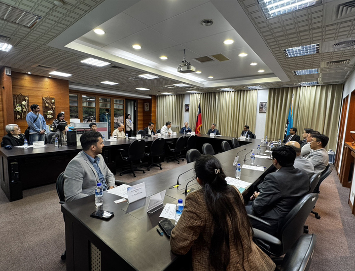 Important International Dialogue: Leaders of the India Taipei Association Visited National Chung Cheng University