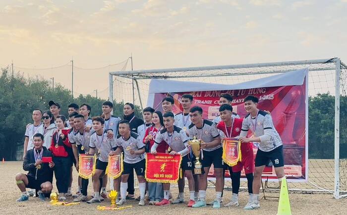 迎春甲午年 中正二度舉辦大型越南移工足球聯誼賽