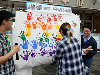 中正大學校內首座多功能廁所打破男女限制　反恐同日宣誓性別友善