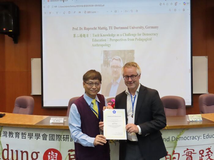 國立中正大學教育學研究所舉辦教育哲學國際研討會　聚焦「Bildung與民主」回應當代挑戰