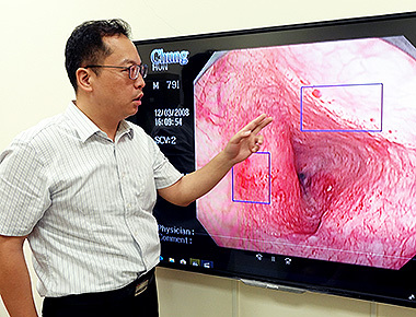 中正大學機械系王祥辰開發有效辨識食道癌期數方法　準確度達85%