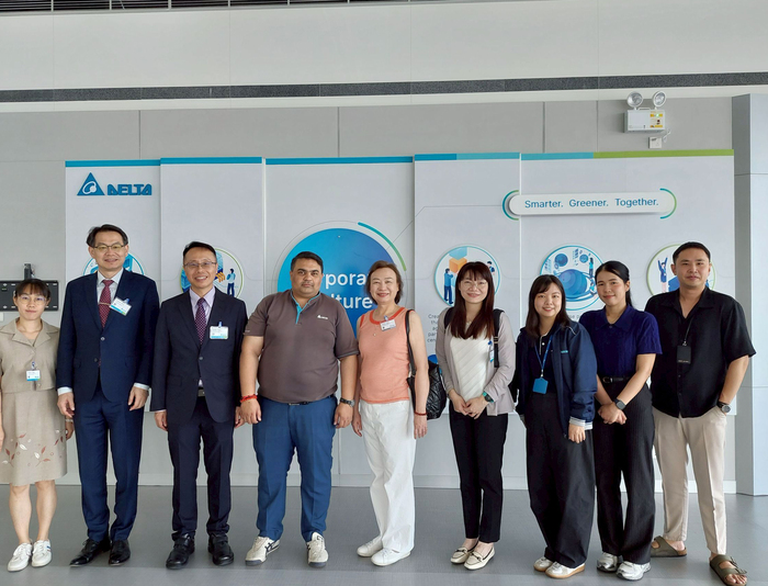 中正大學赴泰達電進行期中報告　深化跨國產學合作