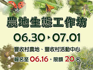 農地生態工作坊走入民雄鄉間田地　看見在地生命力
