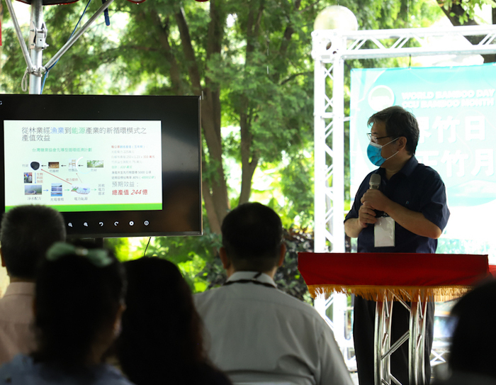 CCU USR Bamboo Technology Living Lab of Tranquility Lake opened for lake’s clean-up work and ecological teaching practice
