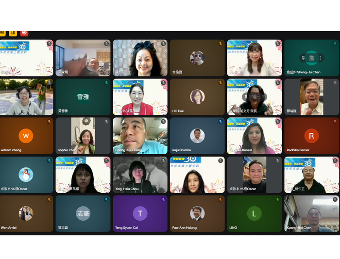 祝賀36週年校慶 共邀海外校友線上慶生