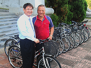 二手鐵馬獲新生　中正大學助在地推動輕旅行