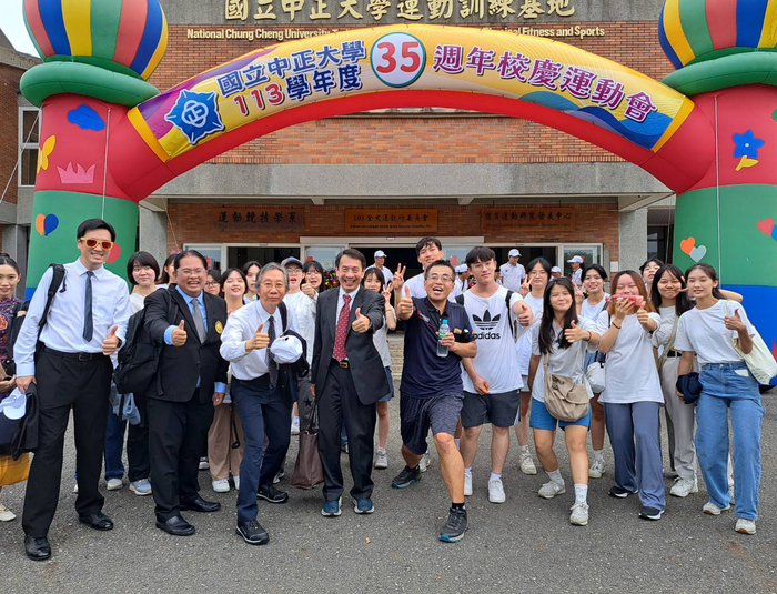 The delegation from King Mongkut’s University of Technology Thonburi (KMUTT), visited to congratulate National Chung Cheng University on its 35th anniversary.