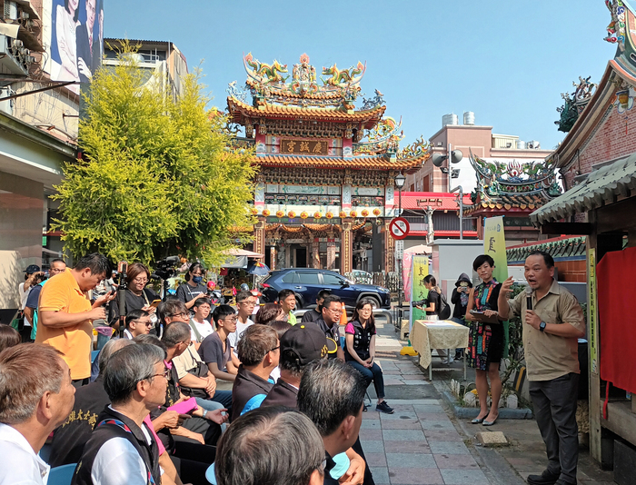 中正與民雄在地共同策展「烈風光影廟街文化走廊」
