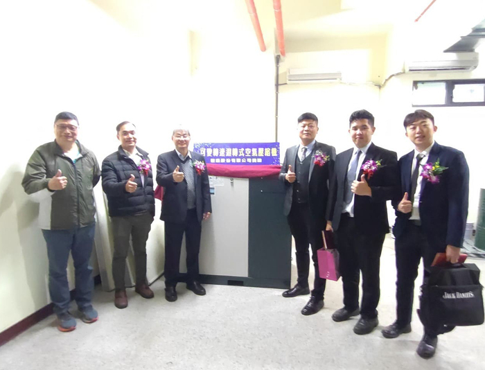 輔助綠色低碳ESG校園　復盛贈中正空壓機設備