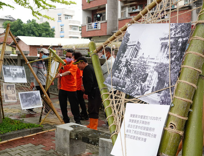 走進豐收社區憶當年　中正大學辦民雄老照片戶外展