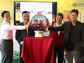 中正大學共站行動通訊平台備用電力啟用　低噪音零污染、災害時免驚斷訊