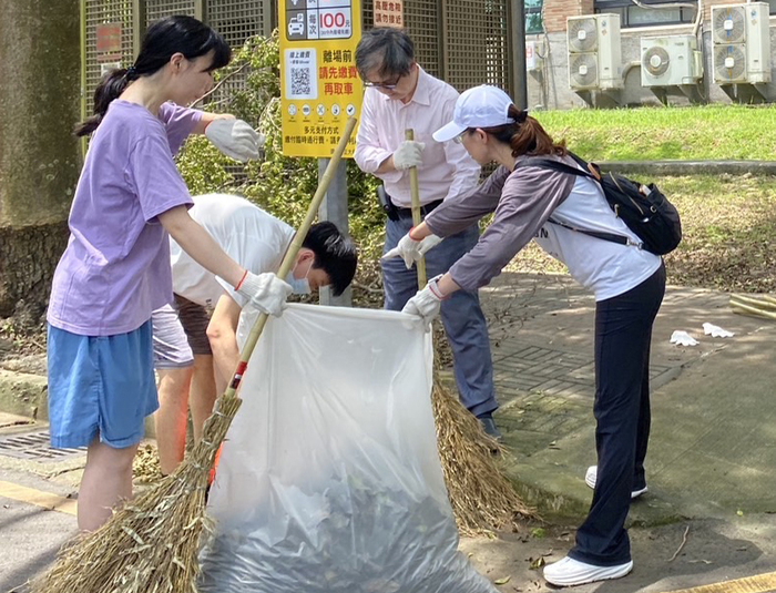本次慈濟青年志從1.5 歲到85歲　各地志工再赴中正　溫暖故事共築校園希望工總召，中正大學電機所博士班學生張佑平